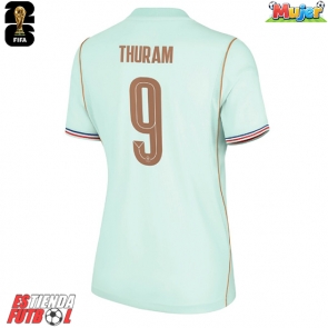Francia Marcus Thuram #9 Segunda Equipación Mujer Mundial 2026 Manga Corta